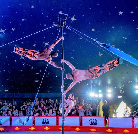 Kids go to the circus